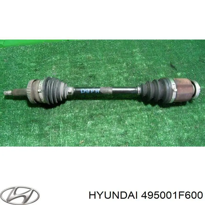 495001F600 Hyundai/Kia árbol de transmisión delantero derecho