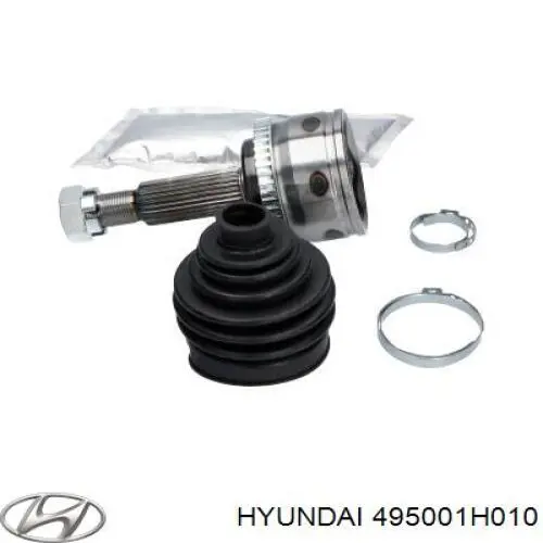 Comprar 495001H010 Hyundai/Kia Semieje delantero derecho