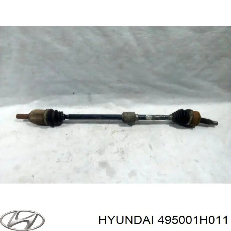 495001H011 Hyundai/Kia Semieje delantero derecho