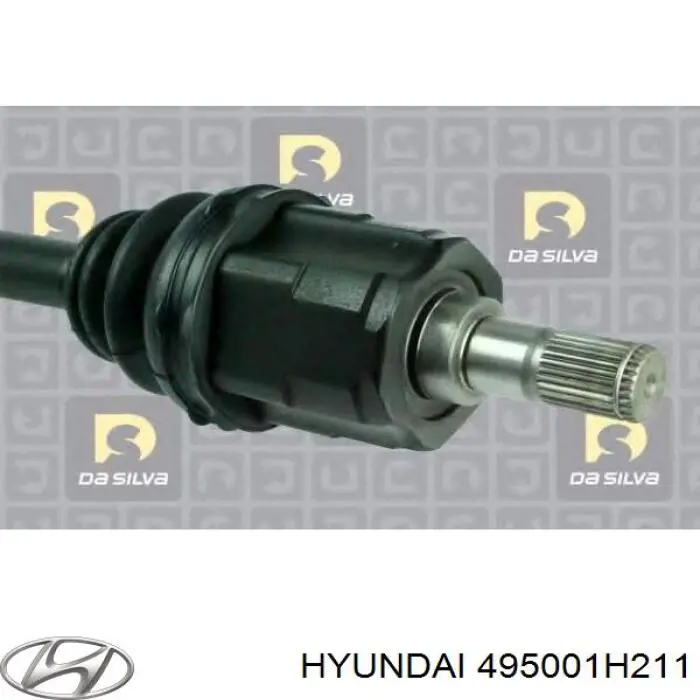 Semieje delantero derecho Hyundai/Kia 495001H211 precio, desde 62,44 EUR