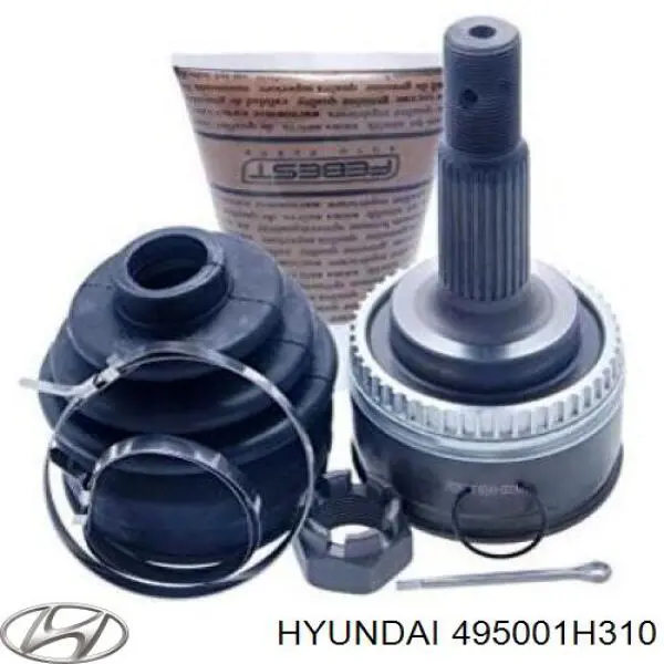 495001H310 Hyundai/Kia Junta homocinética interna delantera