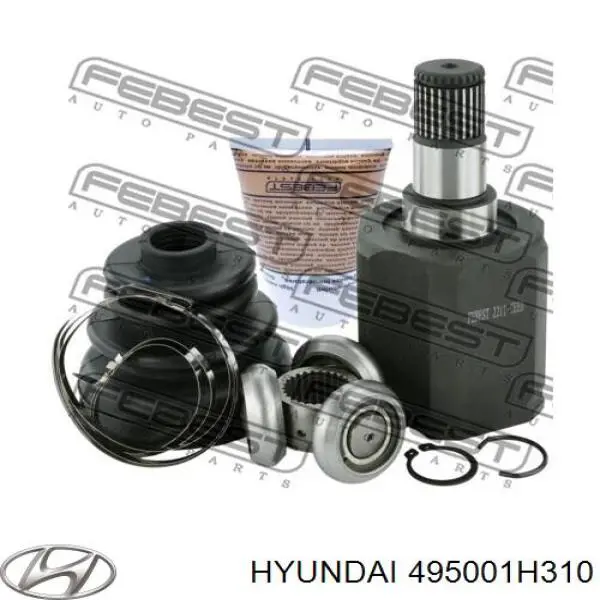 Comprar 495001H310 Hyundai/Kia Junta homocinética interna delantera