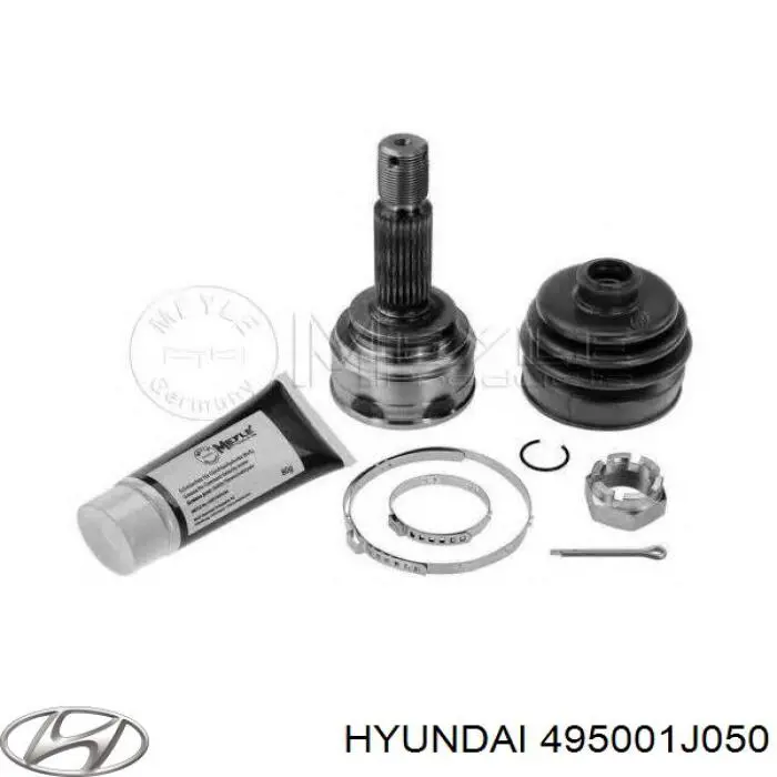 Árbol de transmisión delantero derecho para Hyundai I20 (PB)
