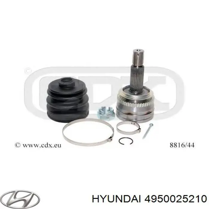 Árbol de transmisión delantero derecho para Hyundai Accent (LC)