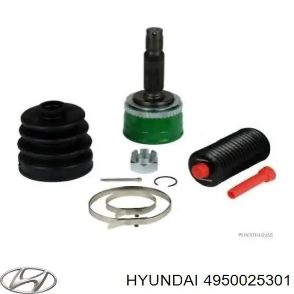 4950025301 Hyundai/Kia Junta homocinética