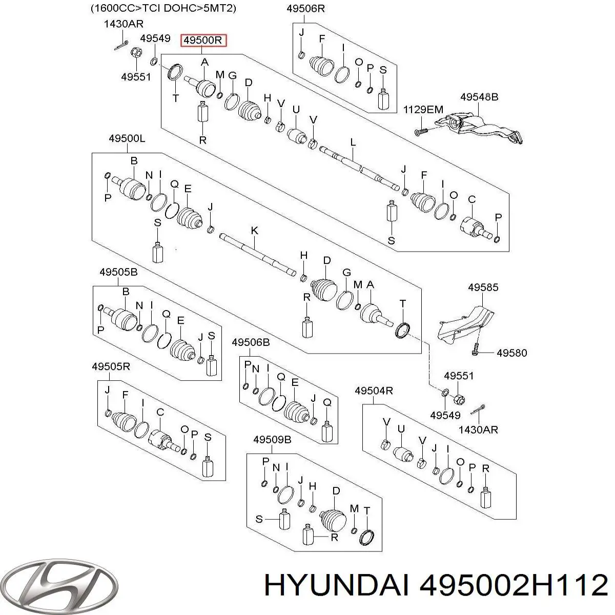 495002L110 Hyundai/Kia