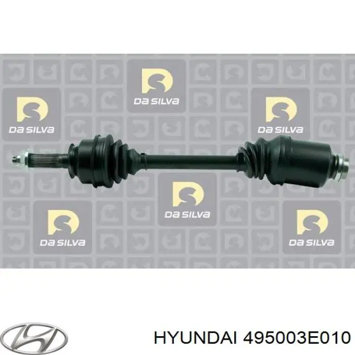 495003E010 Hyundai/Kia árbol de transmisión delantero derecho