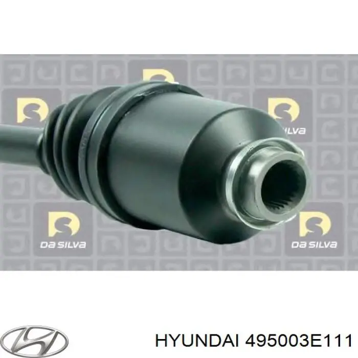 495003E111 Hyundai/Kia árbol de transmisión delantero derecho