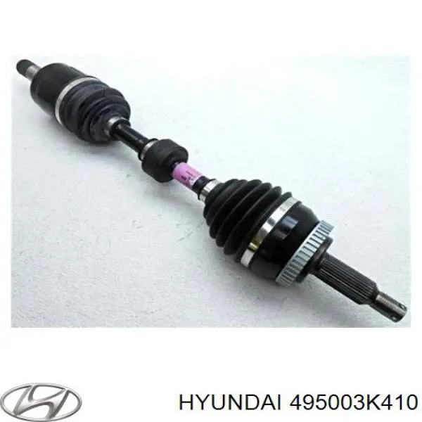 495003K410 Hyundai/Kia Semieje delantero izquierdo