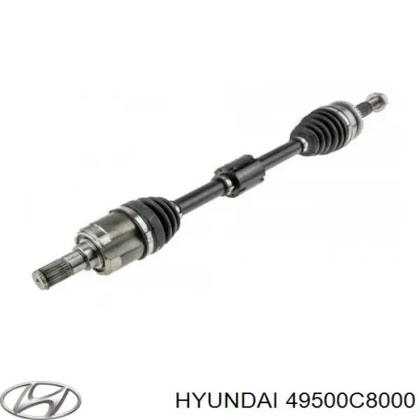Árbol de transmisión delantero izquierdo para Hyundai I20 (GB)
