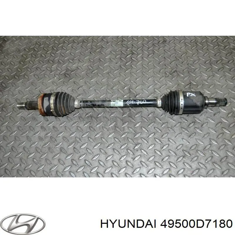 Comprar 49500D7180 Hyundai/Kia Semieje delantero izquierdo