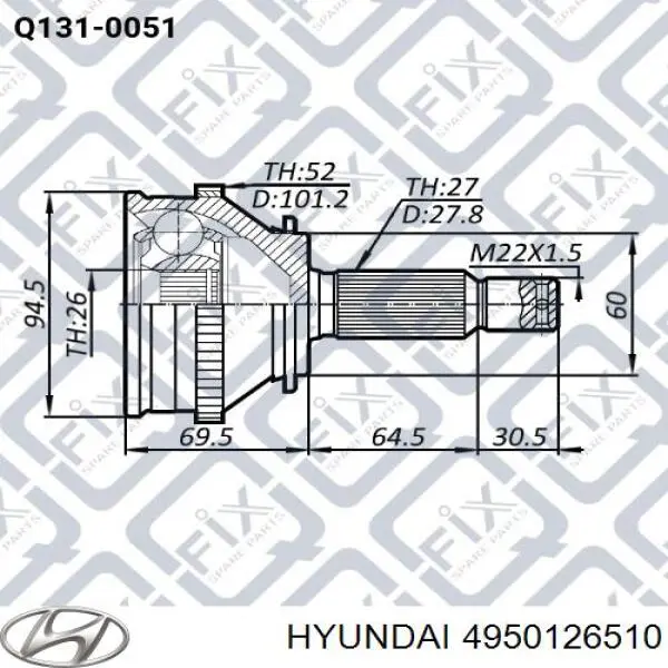 Comprar 224218 GSP Semieje delantero izquierdo