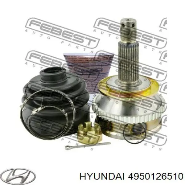 Árbol de transmisión delantero izquierdo para Hyundai Santa Fe (SM)