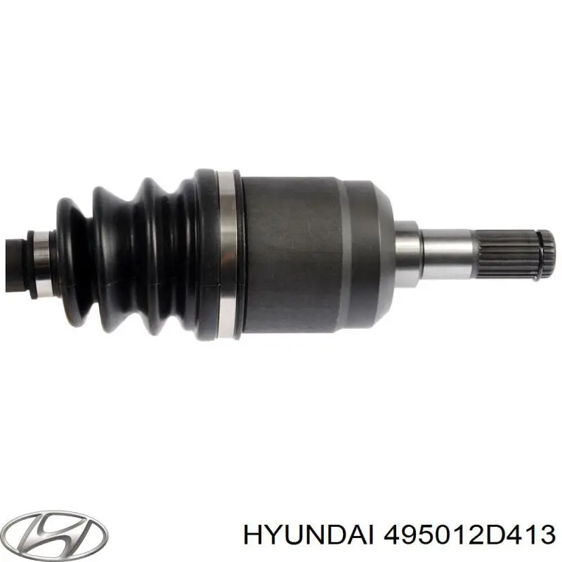 495012D413 Hyundai/Kia árbol de transmisión delantero