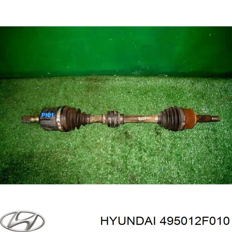 495012F010 Hyundai/Kia Semieje delantero izquierdo