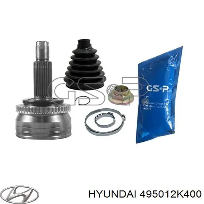 Junta homocinética exterior delantera Japan Parts GIH37