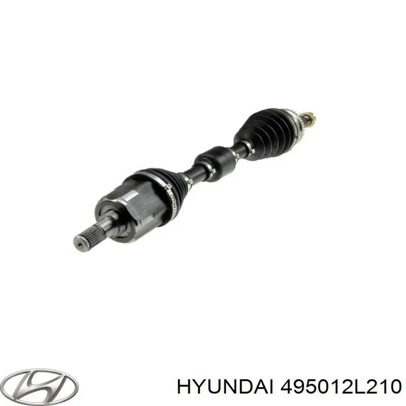 Árbol de transmisión delantero derecho para Hyundai I30 (FD)