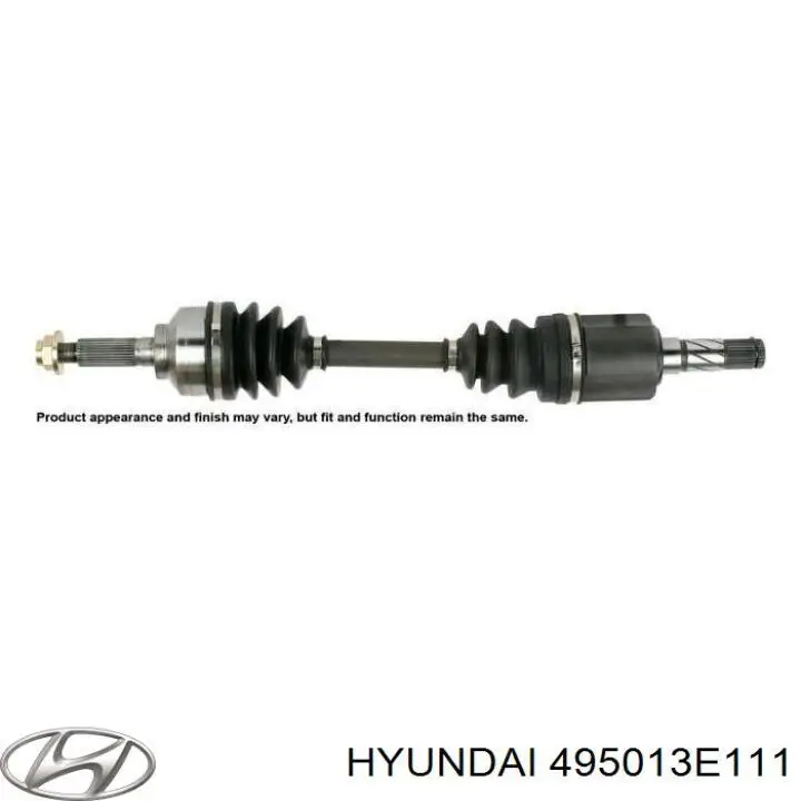 495013E111 Hyundai/Kia árbol de transmisión delantero izquierdo