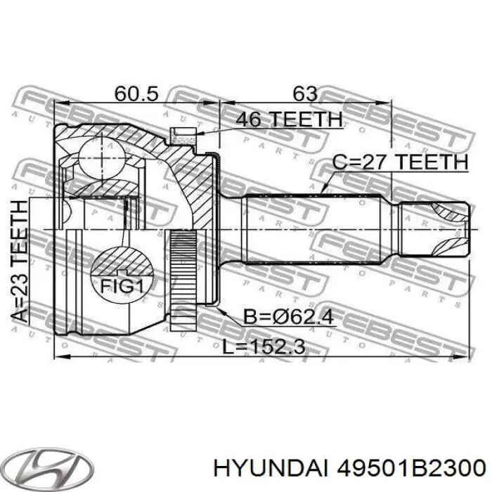 49501B2300 Hyundai/Kia