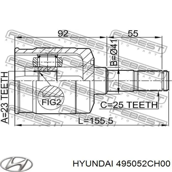 495052CH00 Hyundai/Kia