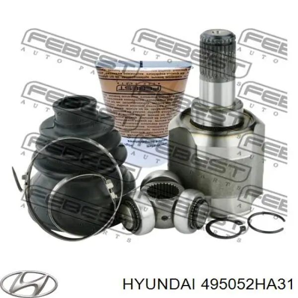 495052HA31 Hyundai/Kia junta homocinética interior delantera