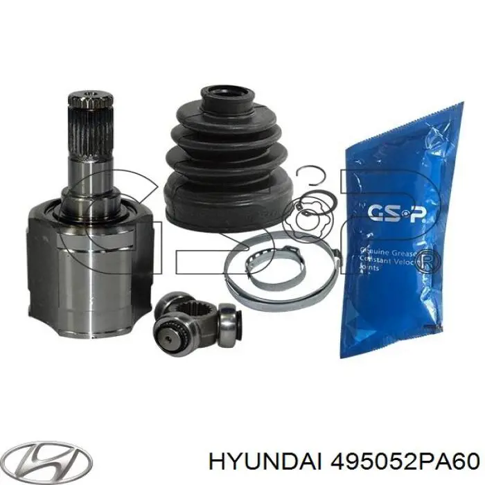 495052PA60 Hyundai/Kia junta homocinética interior trasera