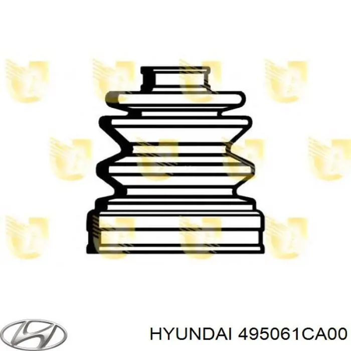 Fuelle, árbol de transmisión, Eje delantero interior para Hyundai Getz 