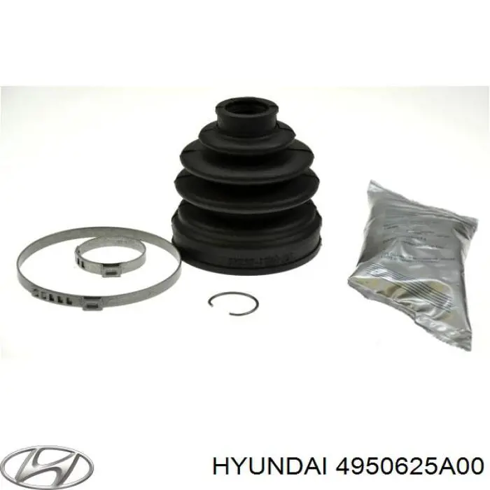 4950625A00 Hyundai/Kia fuelle, árbol de transmisión delantero interior