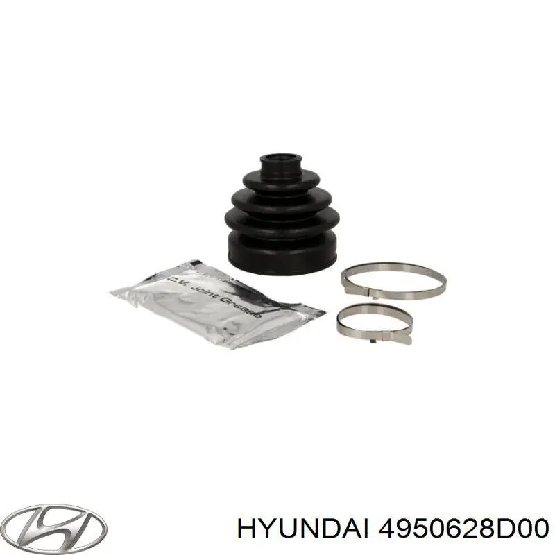 4950628D00 Hyundai/Kia fuelle, árbol de transmisión delantero interior