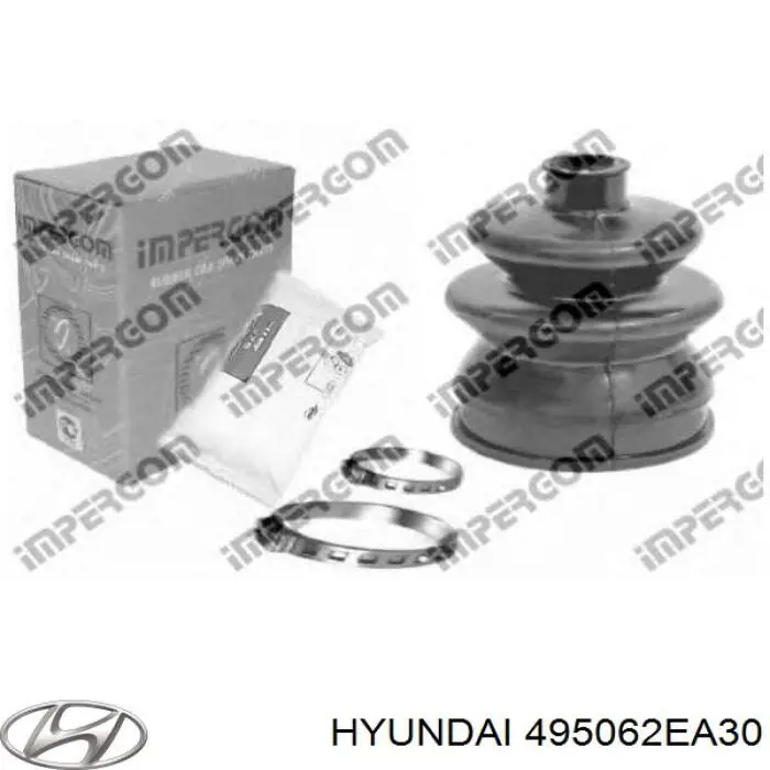 495062EA30 Hyundai/Kia fuelle, árbol de transmisión delantero interior