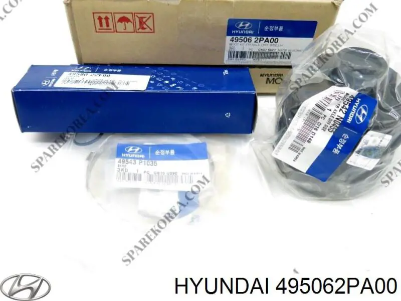 Fuelle, junta homocinética interna izquierda del semieje delantero Hyundai/Kia 495062PA00 precio, desde 27,24 EUR