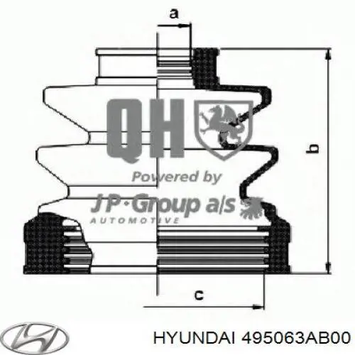  Fuelle de semieje delantero interior Hyundai Sonata 5