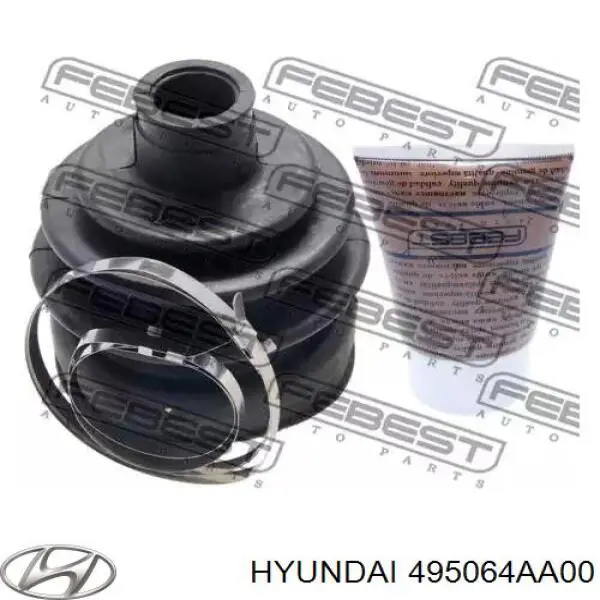 495064AA00 Hyundai/Kia fuelle, árbol de transmisión trasero exterior