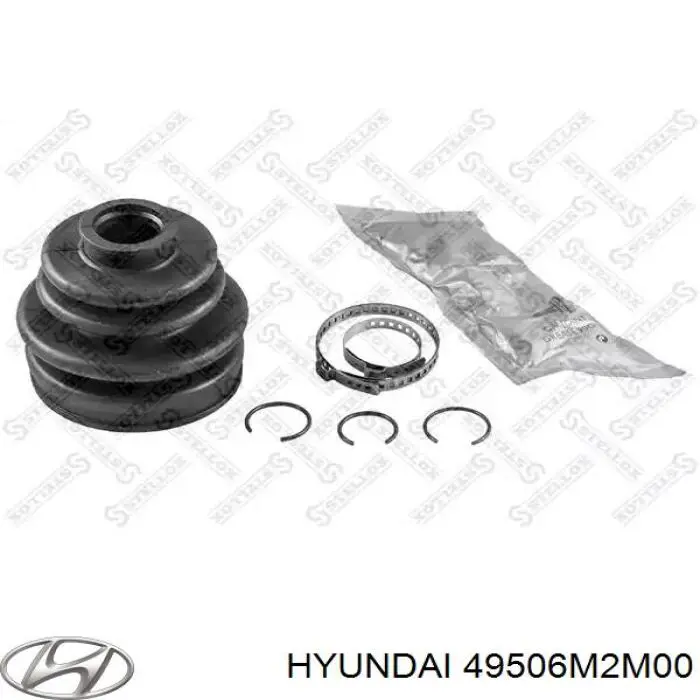 49506M2M00 Hyundai/Kia fuelle, árbol de transmisión delantero interior izquierdo