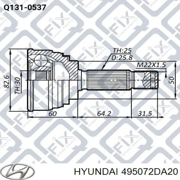 495072DA20 Hyundai/Kia