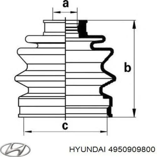 Comprar Fuelle de palier delantero exterior Hyundai Sonata IV EU4
