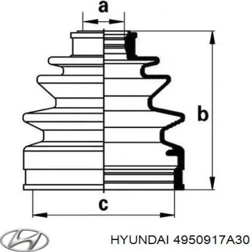 Fuelle, palier delantero exterior Hyundai Coupe II coupé (GK) (2001 - 2006) precio, desde 4,69 EUR