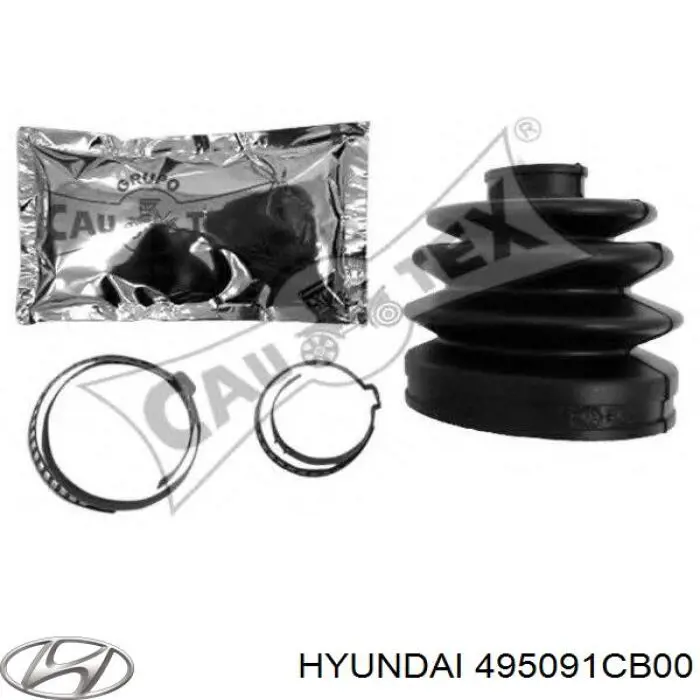 Fuelle, palier delantero exterior Hyundai/Kia 495091CB00 precio, desde 11,21 EUR