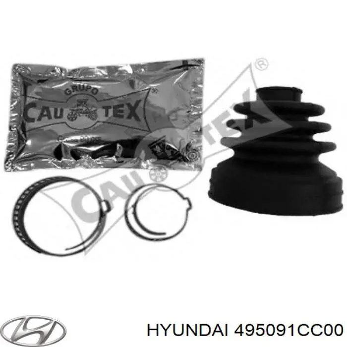 Fuelle, palier delantero exterior Hyundai/Kia 495091CC00 precio, desde 16,33 EUR