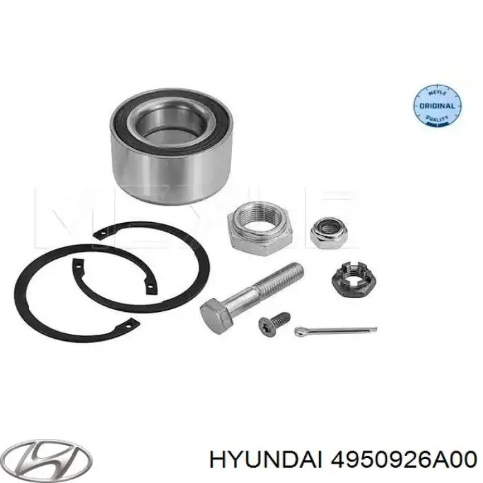 Fuelle de palier delantero exterior 4950926A00 Hyundai/Kia