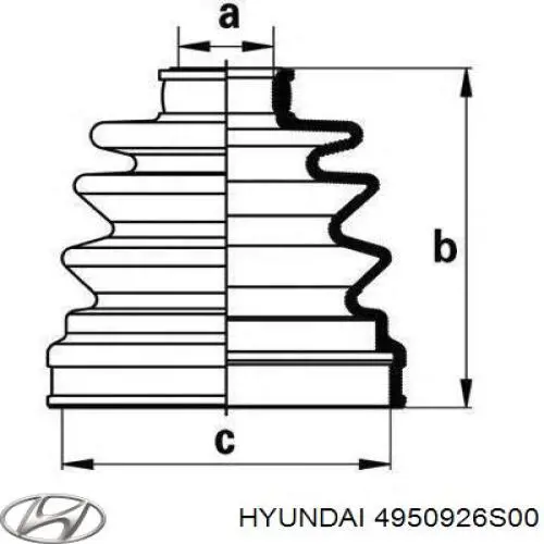 4950926S00 Hyundai/Kia