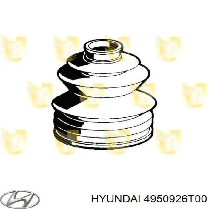 4950926T00 Hyundai/Kia fuelle, árbol de transmisión delantero exterior