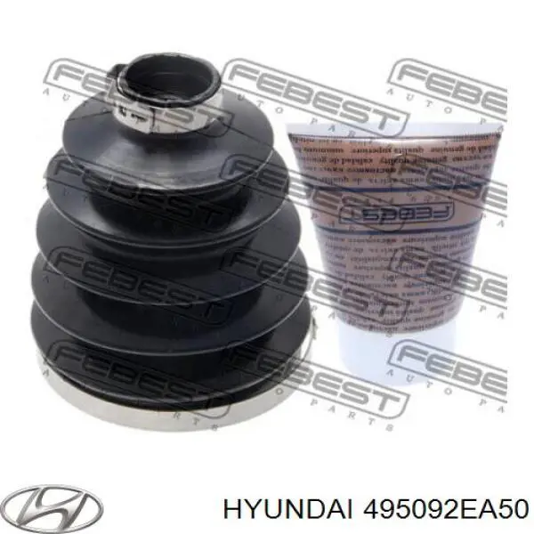 Fuelle exterior izquierdo de junta homocinética Hyundai/Kia 495092EA50 precio, desde 11,00 EUR
