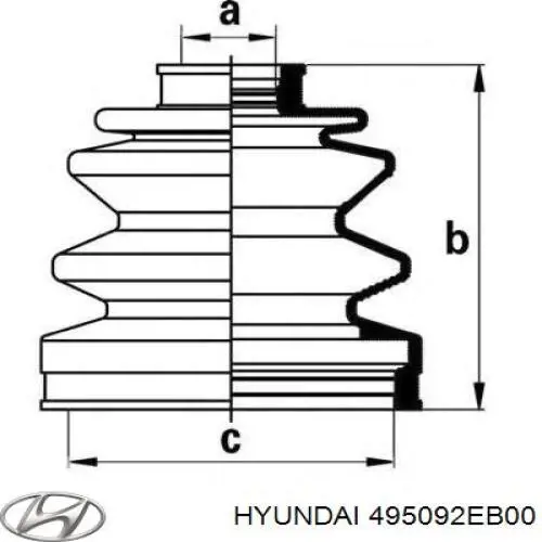 495092EB00 Hyundai/Kia