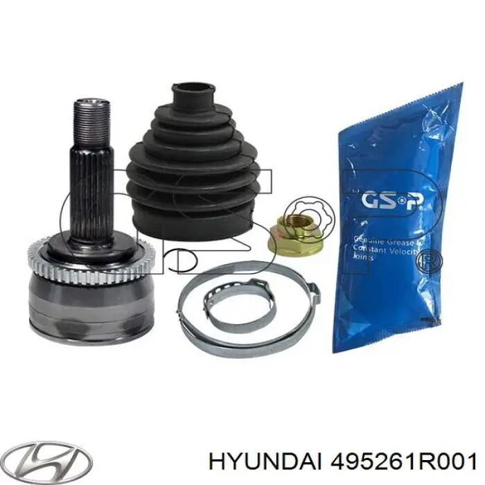 Árbol de transmisión delantero izquierdo para Hyundai Accent (SB)