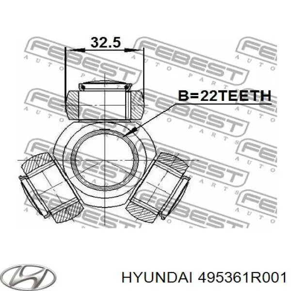 Comprar 495361R001 Hyundai/Kia Junta homocinética interna delantera izquierda