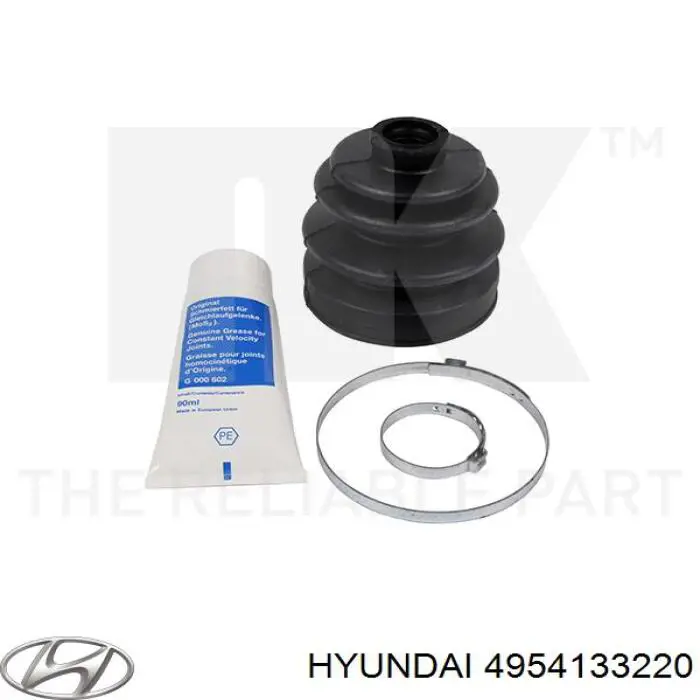 Fuelle, palier delantero exterior Hyundai/Kia 4954133220 precio, desde 10,62 EUR