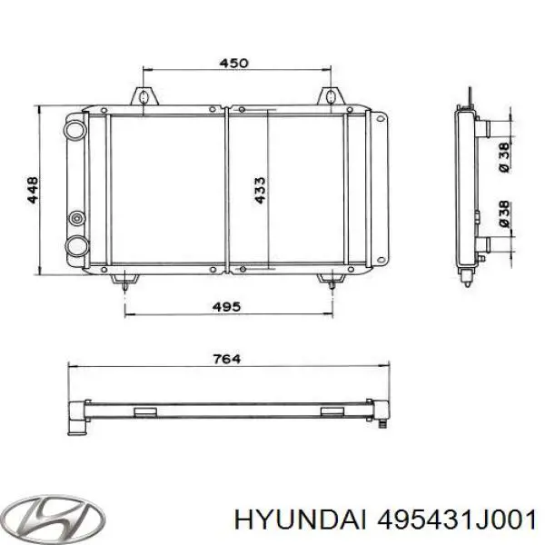 495421J001 Hyundai/Kia