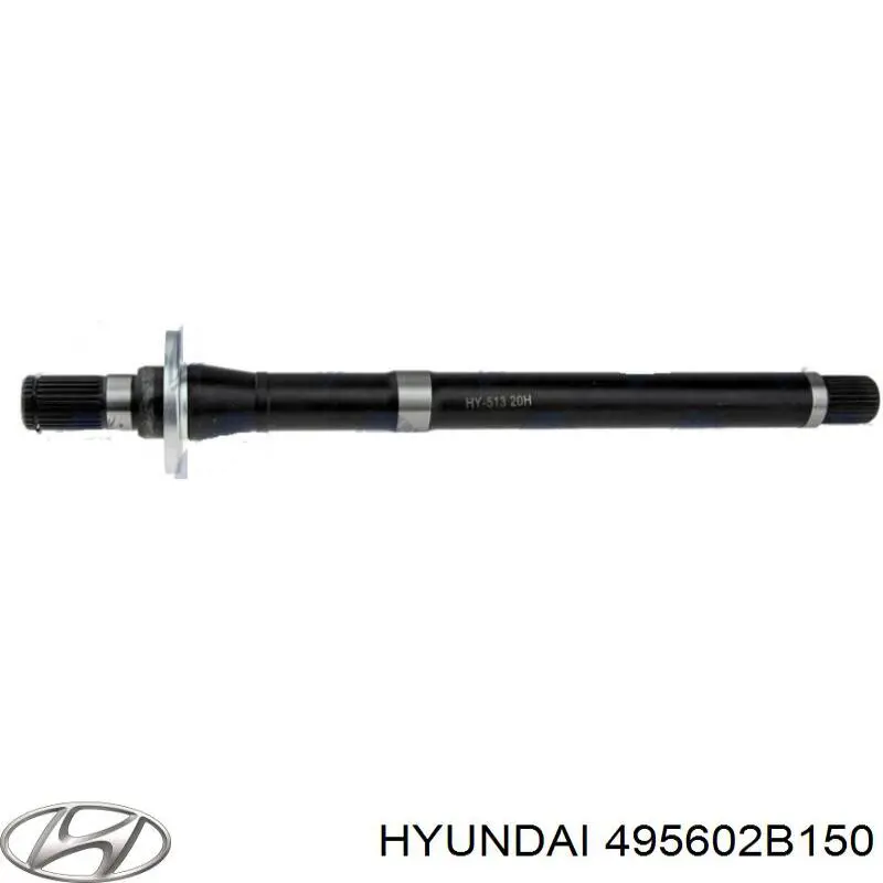 Comprar 495602B150 Hyundai/Kia Eje intermedio de transmisión
