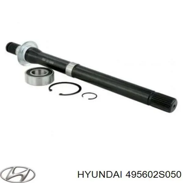 Eje intermedio de transmisión 495602S050 Hyundai/Kia
